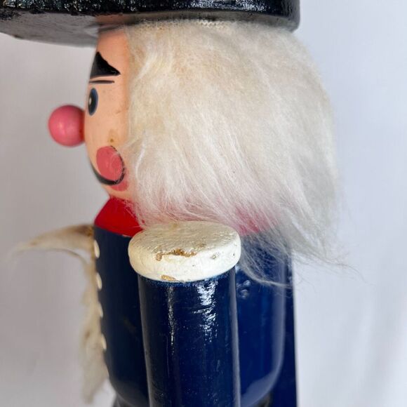Nutcracker Doll Decorative Christmas Holiday Wooden Figurine Toy Soldier 19.5" - Picture 3 of 16